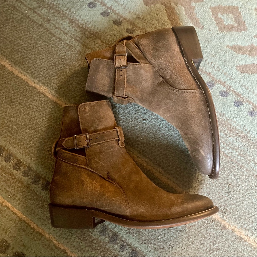 Thursday Boot Company Taupe Suede Jodhpurs - 6US men / 8US women - No pull tab